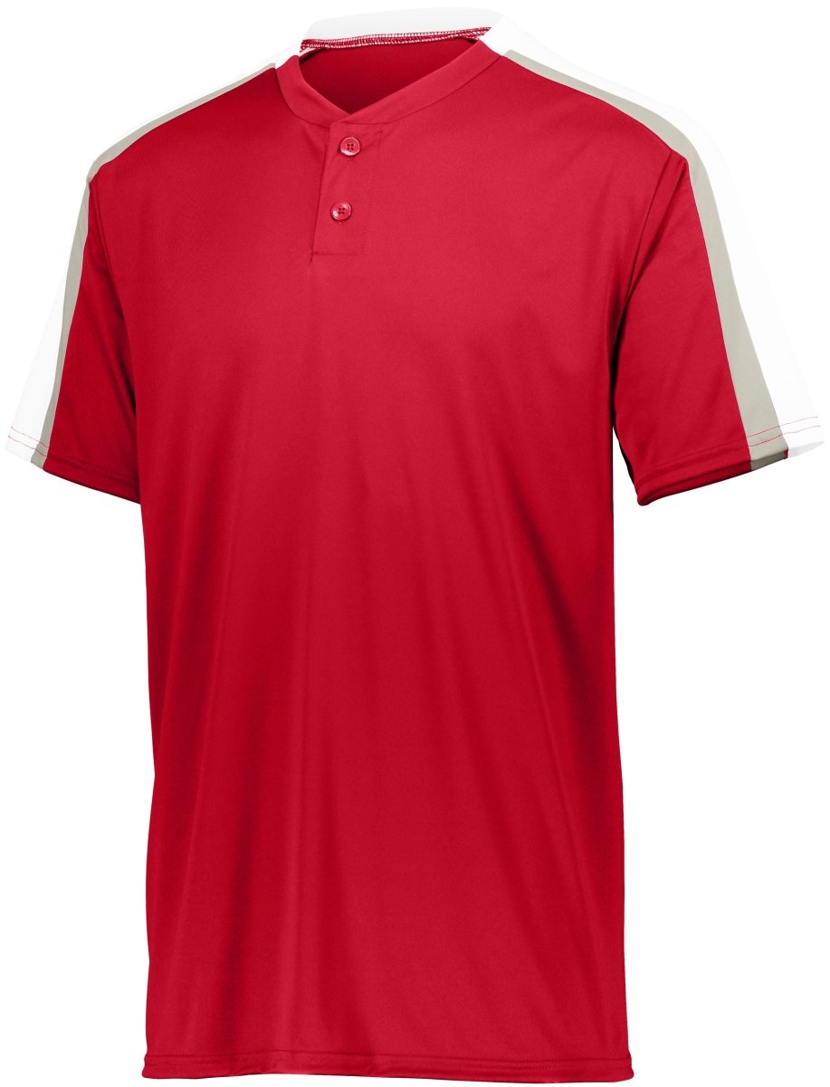 Augusta Sportswear Power Plus Jersey 2.0 1557 RED/WHITE/SILVER GREY S