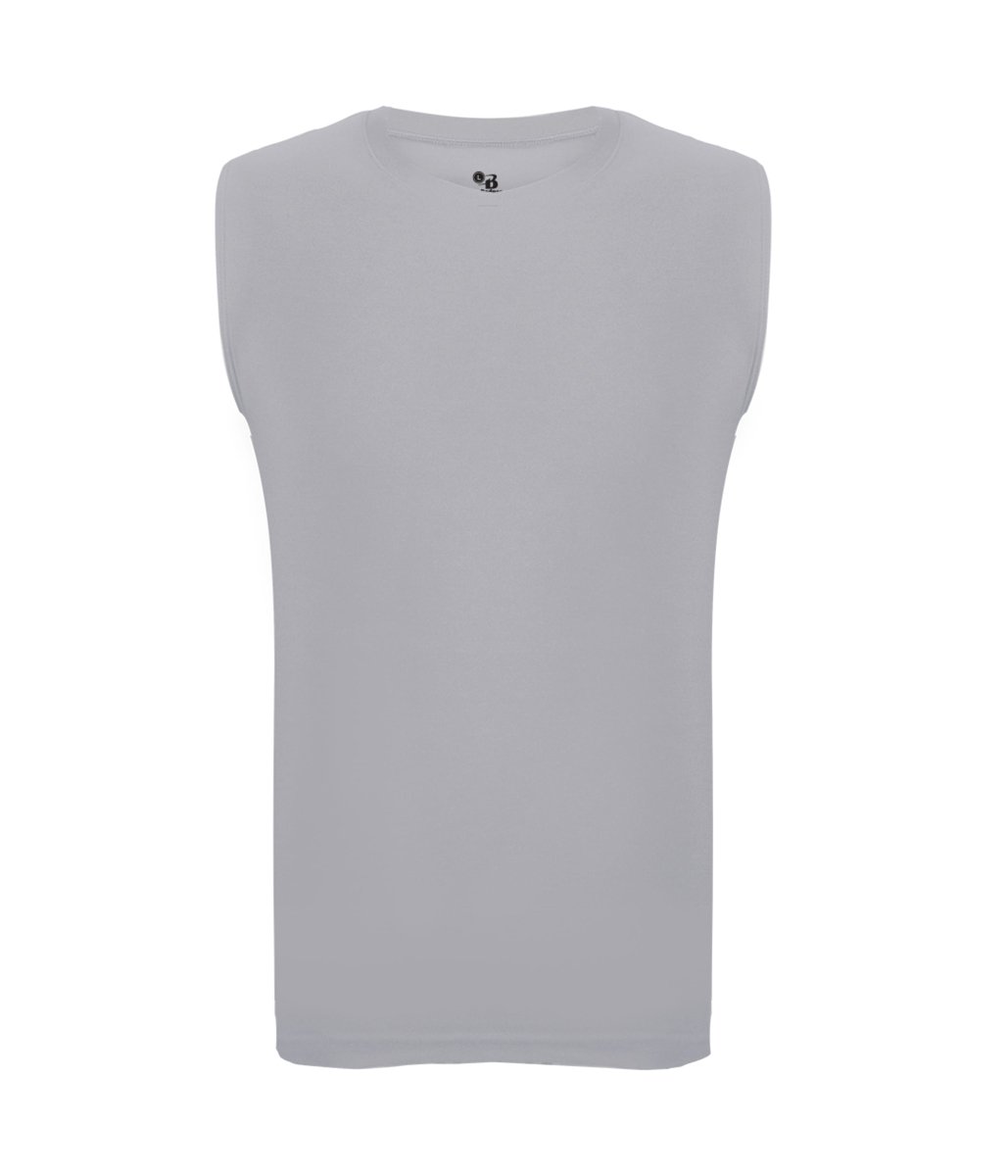 Augusta Sportswear PRO COMPRESSION SLEEVELESS CREW 463100 SILVER (BA) S