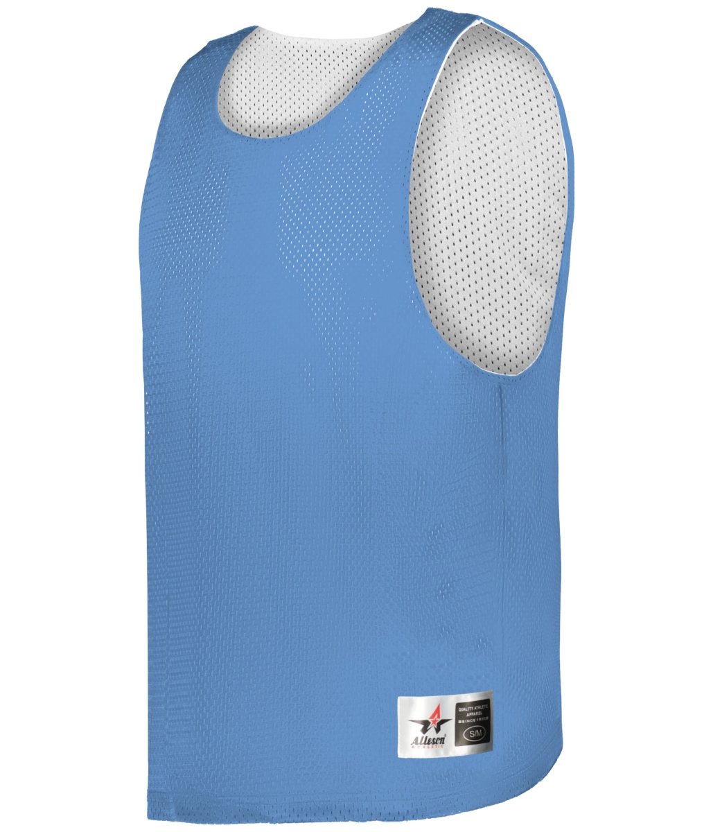 Augusta Sportswear REVERSIBLE LACROSSE PRACTICE JERSEY - Augusta Sportswear LP001A SKY BLUE/WHITE (BA) SMALL/MEDIUM