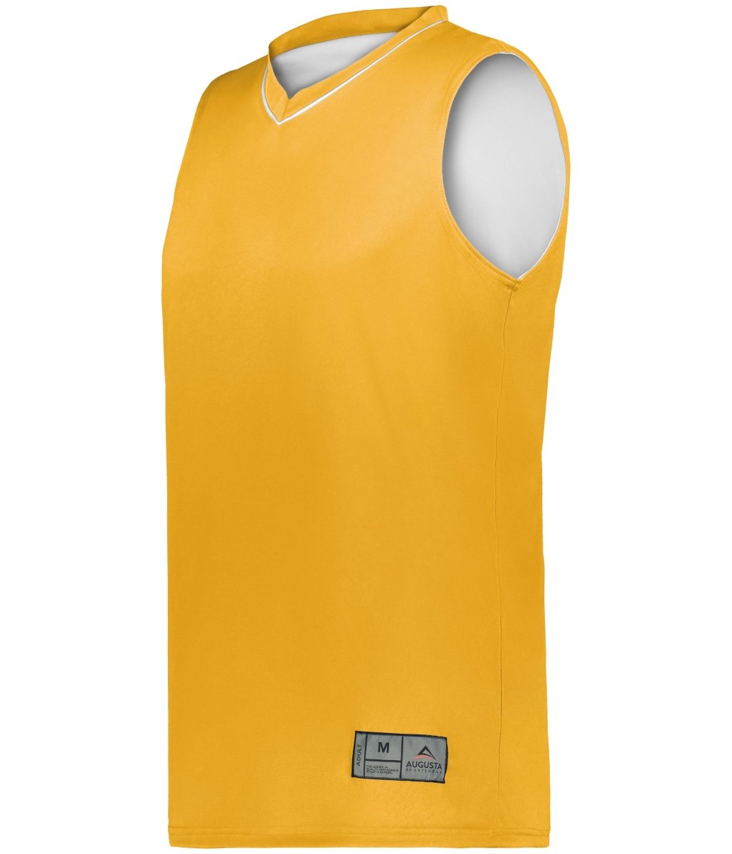 Augusta Sportswear Reversible Two - Color Jersey 152 GOLD/WHITE S