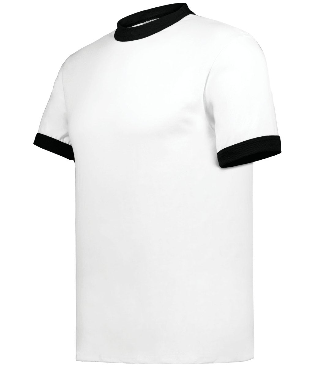 Augusta Sportswear Ringer T-Shirt - Augusta Sportswear 710 WHITE/BLACK S