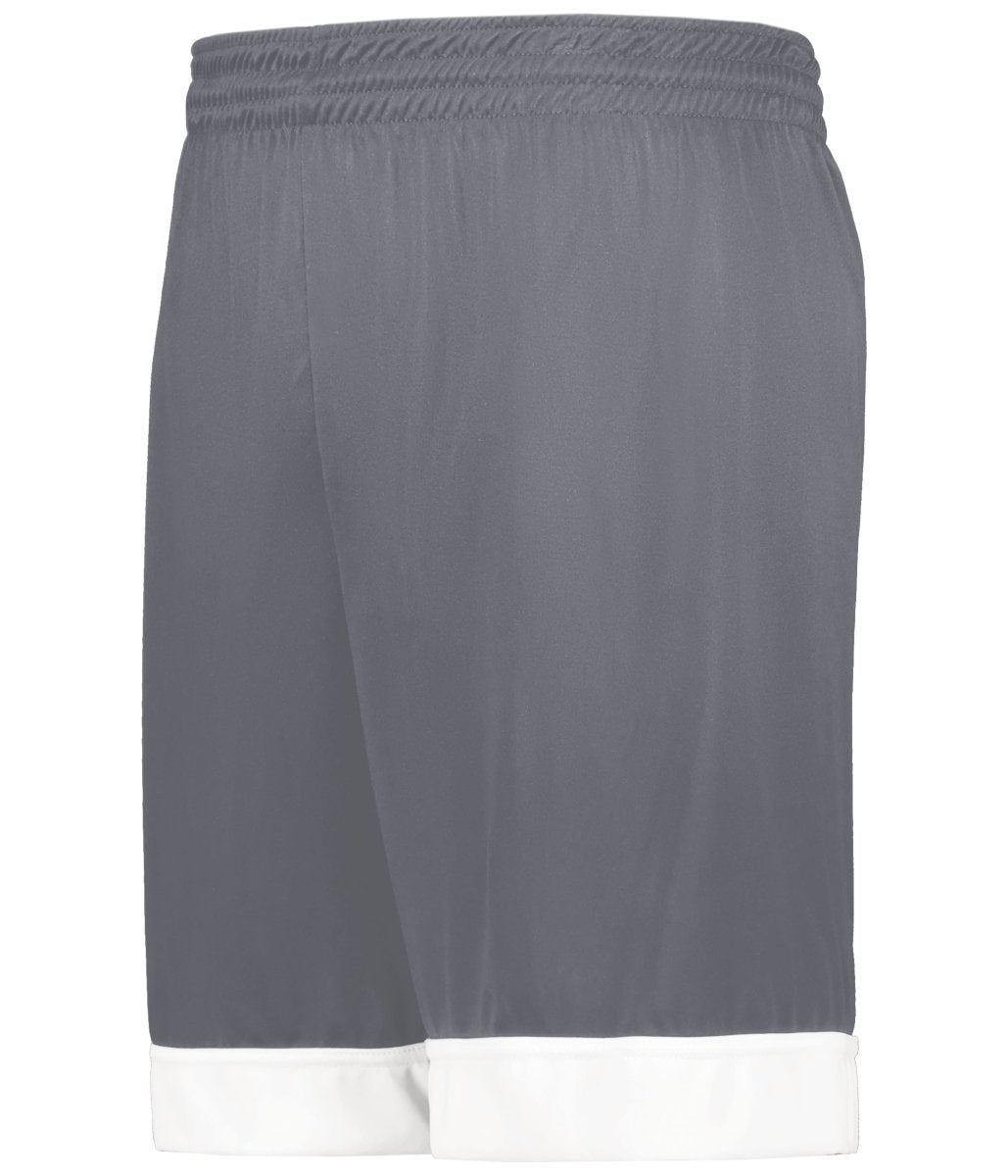 Augusta Sportswear Swish Reversible Basketball Shorts 6929 GRAPHITE/WHITE S