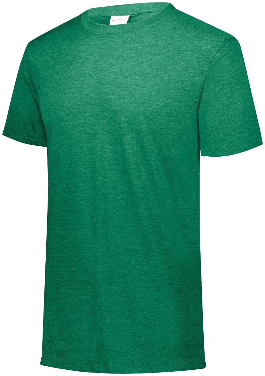 Augusta Sportswear Tri - Blend Tee 3065 KELLY HEATHER S