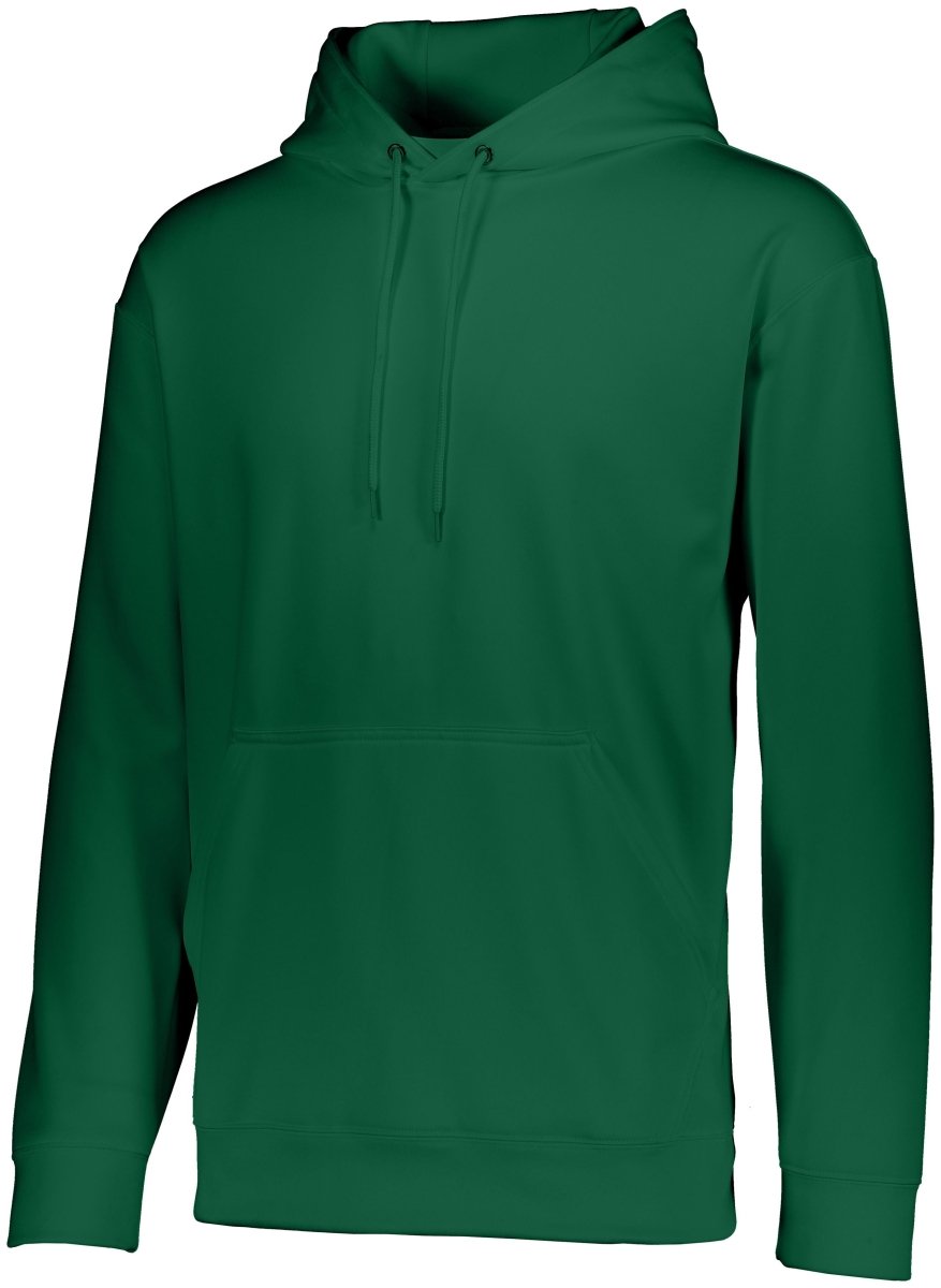Augusta Sportswear Wicking Fleece Hoodie 5505 DARK GREEN S