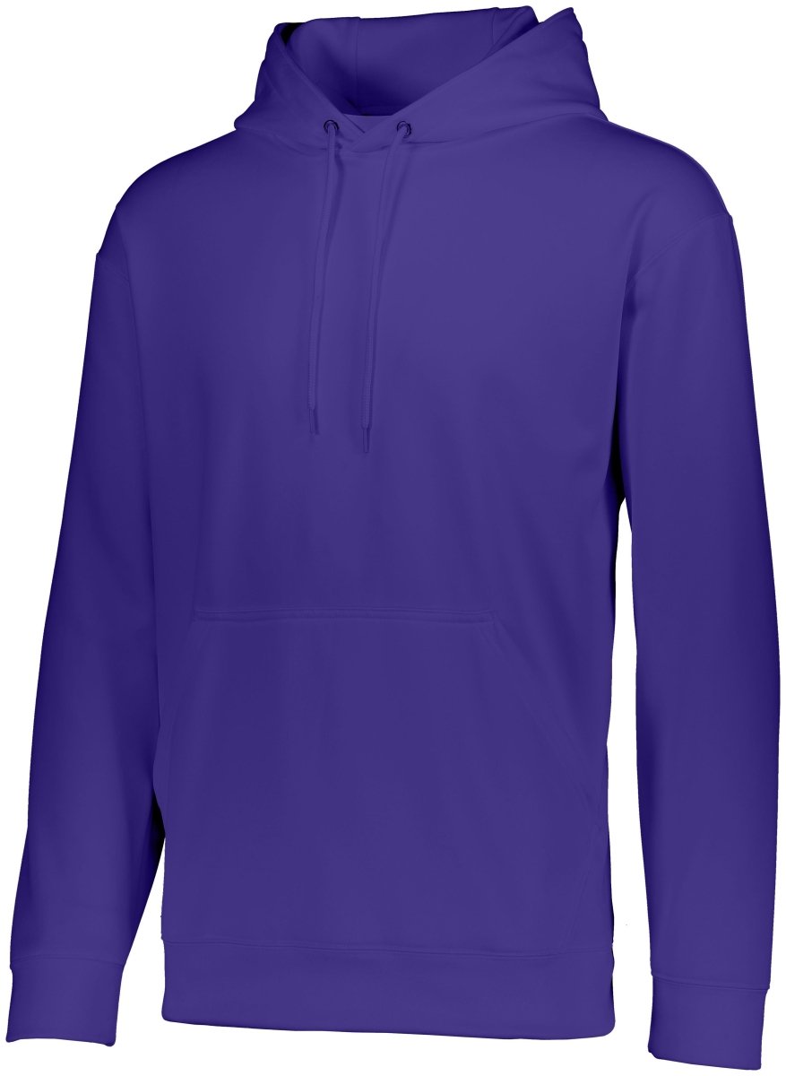 Augusta Sportswear Wicking Fleece Hoodie 5505 PURPLE S