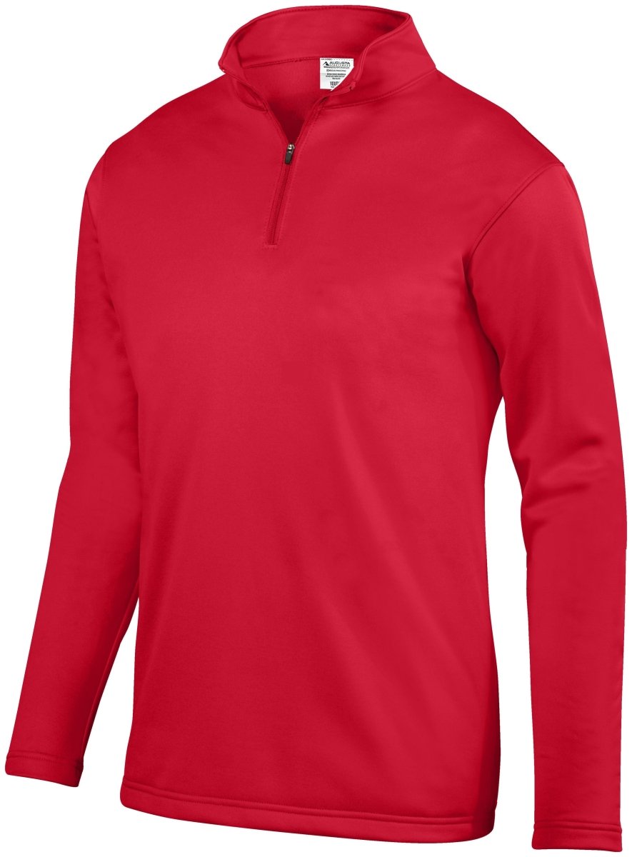 Augusta Sportswear Wicking Fleece Pullover 5507 RED S