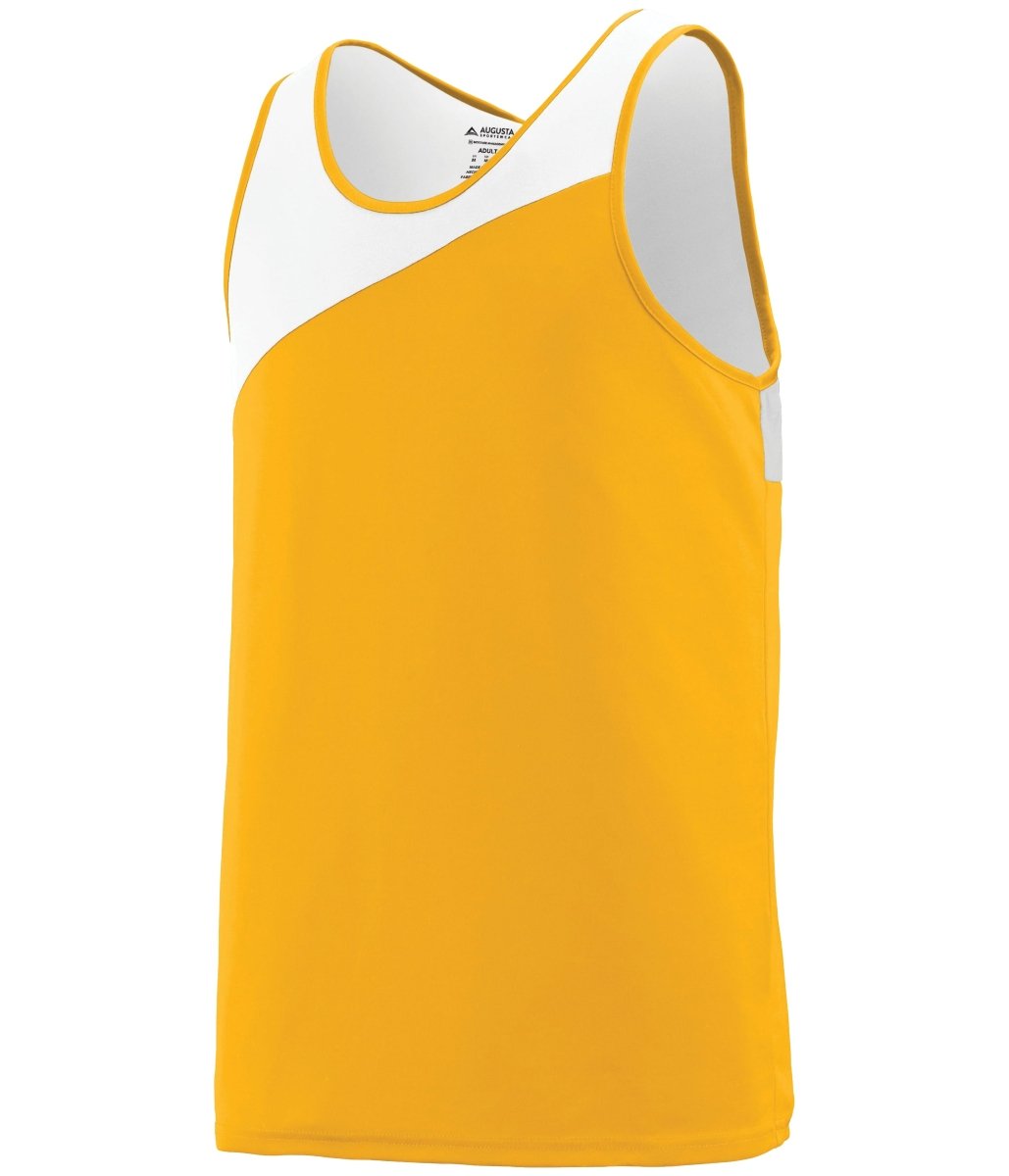 Augusta Sportswear Youth Accelerate Jersey 353 GOLD/WHITE S