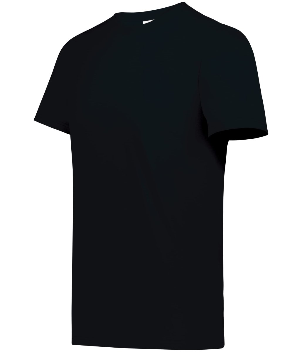 Augusta Sportswear Youth All - Day Core Basic 50/50 Tee 6951 JET BLACK S