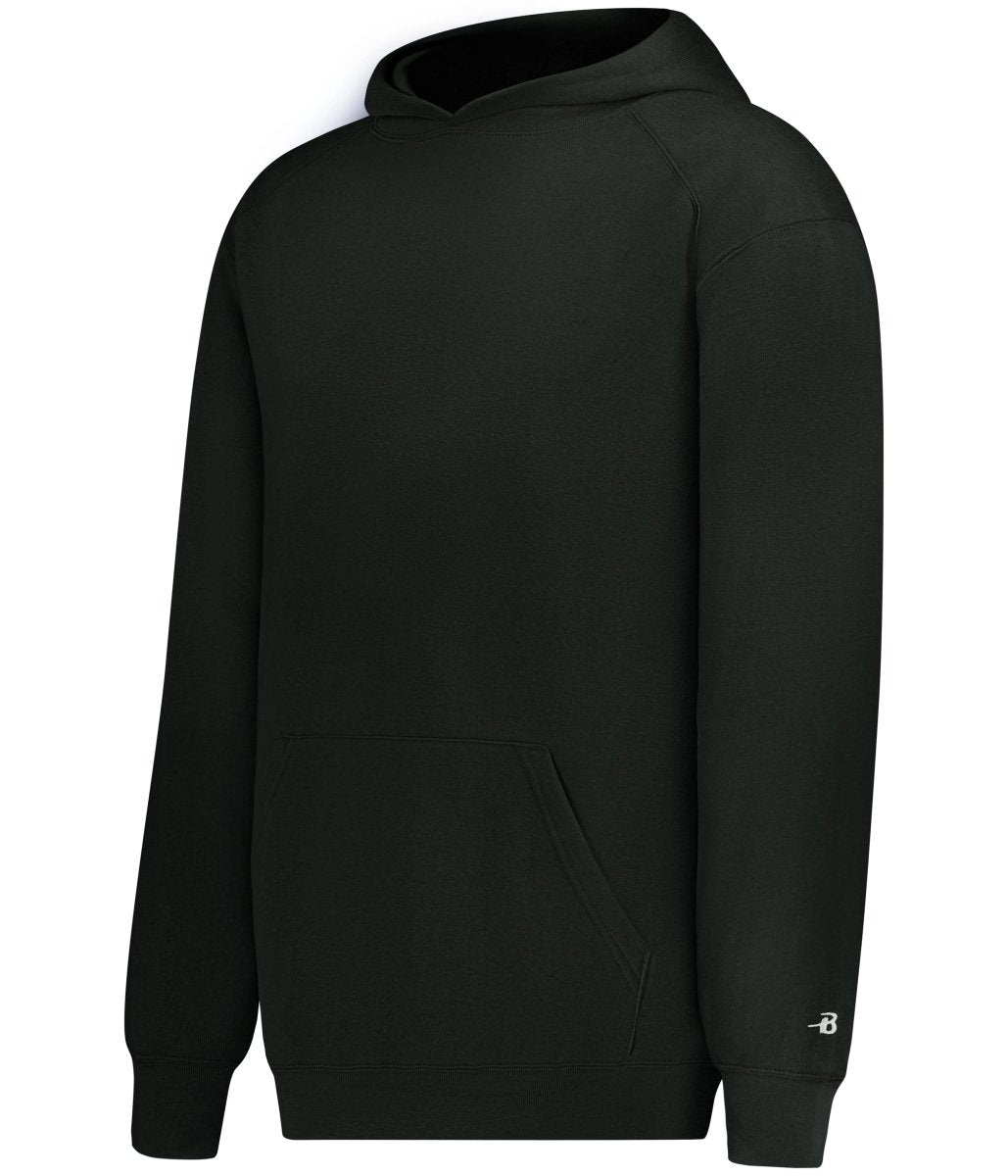 Augusta Sportswear YOUTH ATHLETIC FLEECE HOODIE 225400B BLACK S