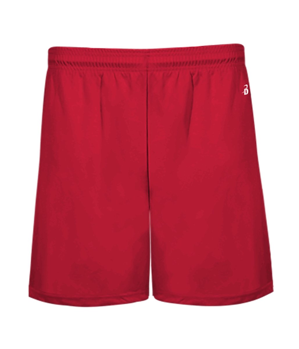 Augusta Sportswear YOUTH B - CORE POCKETED SHORTS 214600 RED (BA) S