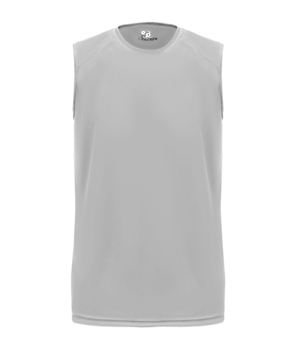 Augusta Sportswear YOUTH B - CORE SLEEVELESS TEE 213000 SILVER (BA) S