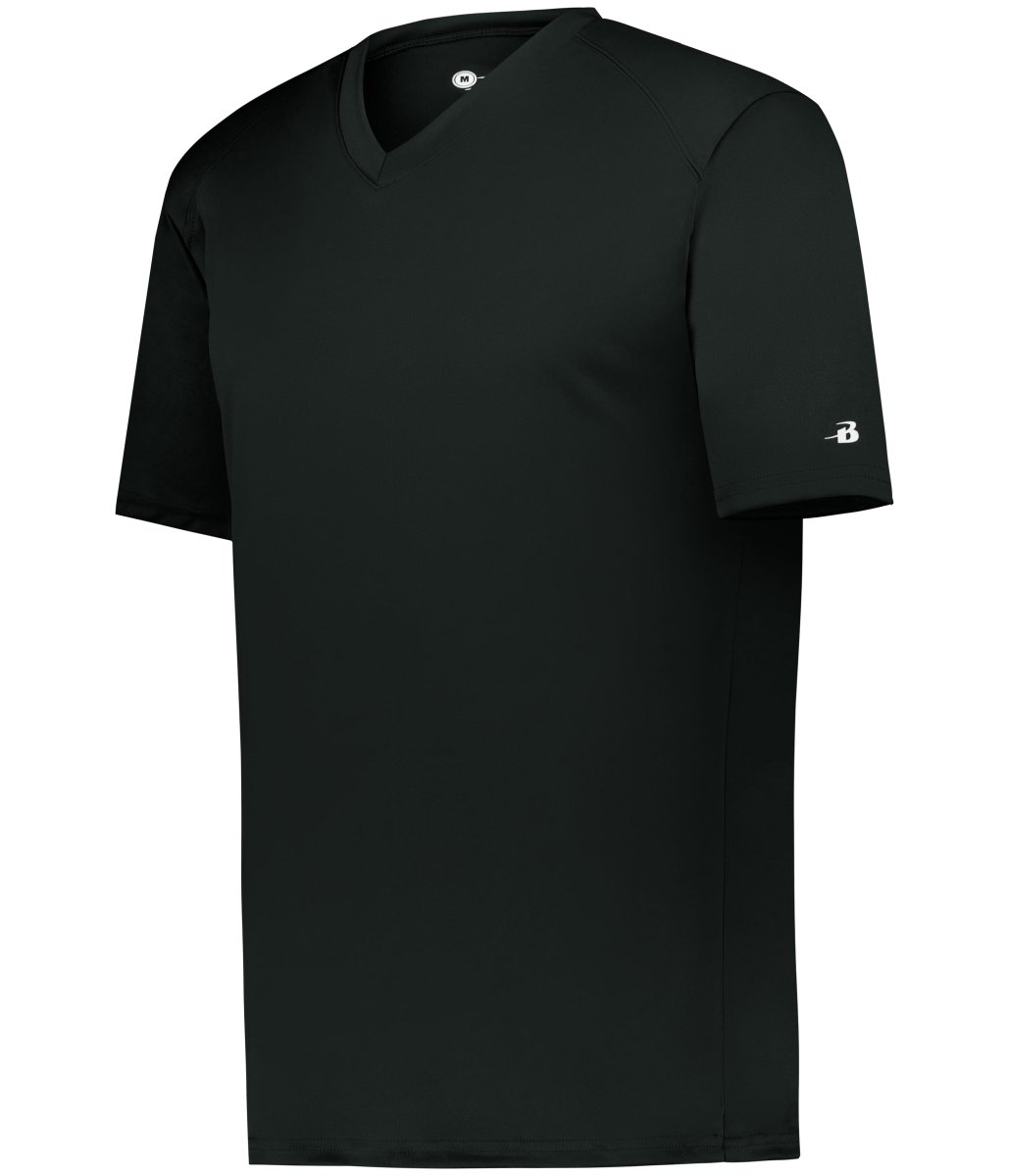Augusta Sportswear YOUTH B - CORE V - NECK TEE 216200 BLACK S