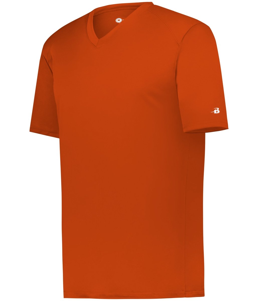 Augusta Sportswear YOUTH B - CORE V - NECK TEE 216200 BURNT ORANGE (BA) S