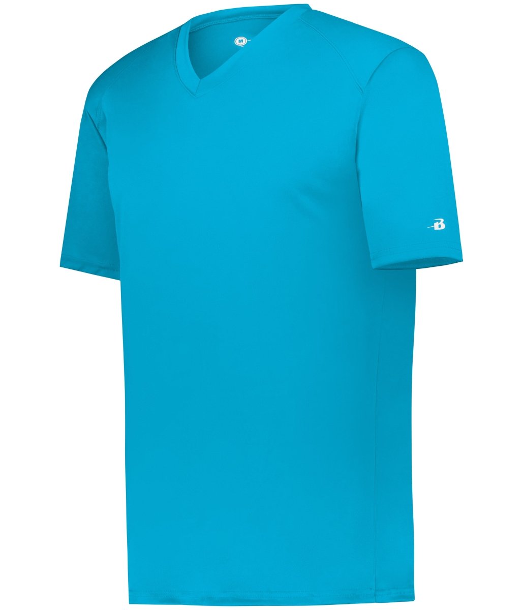 Augusta Sportswear YOUTH B - CORE V - NECK TEE 216200 ELECTRIC BLUE (BA) S