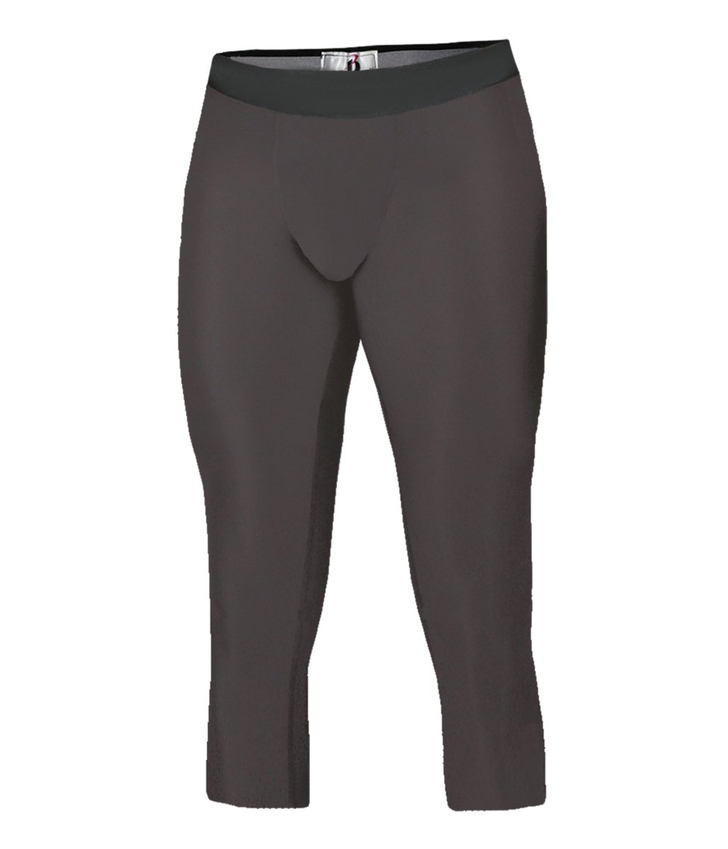 Augusta Sportswear YOUTH CALF - LENGTH COMPRESSION TIGHT 261100 GRAPHITE (BA) S