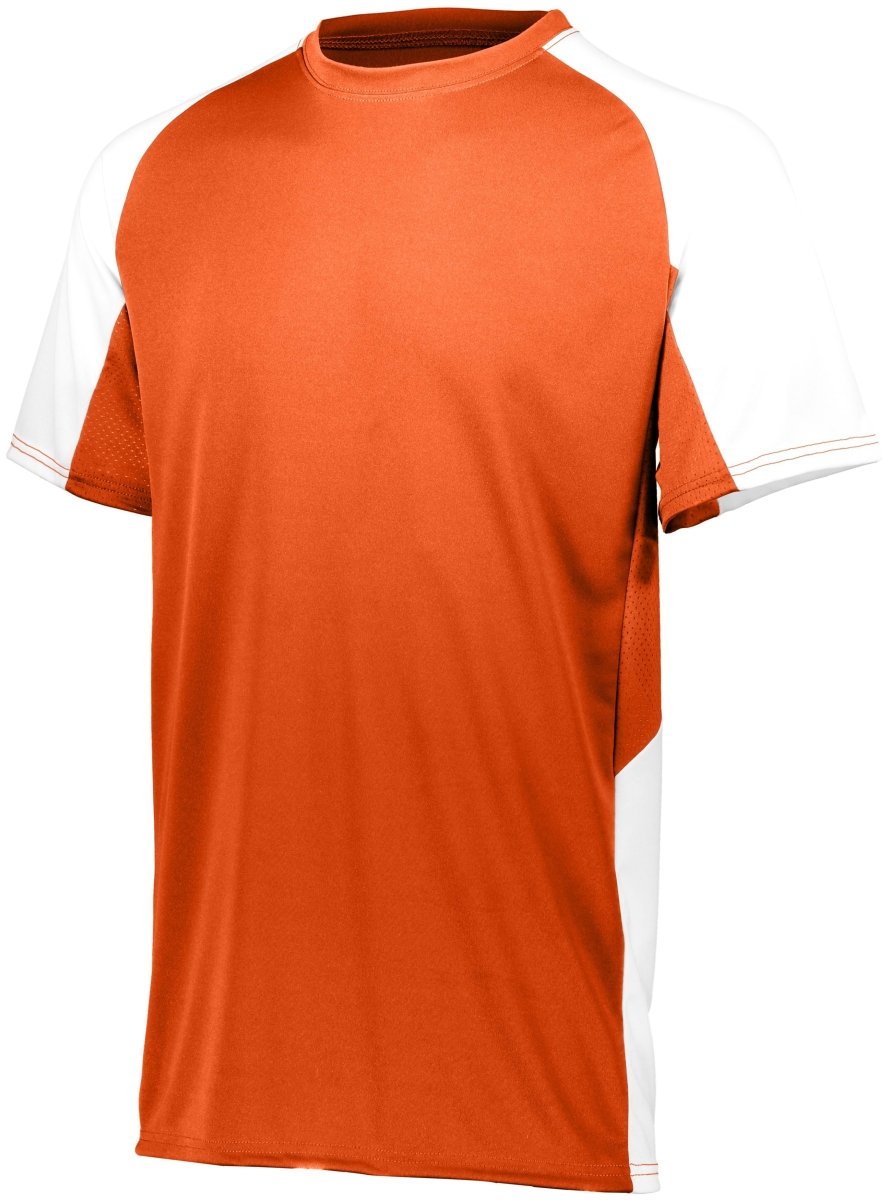 Augusta Sportswear Youth Cutter Jersey 1518 ORANGE/WHITE XXS