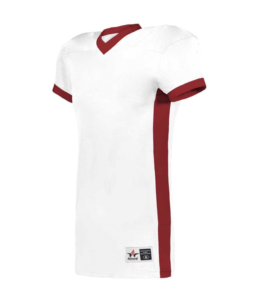 Augusta Sportswear Youth Elusive Football Jersey - Augusta Sportswear 750EY WHITE/RED (BA) S