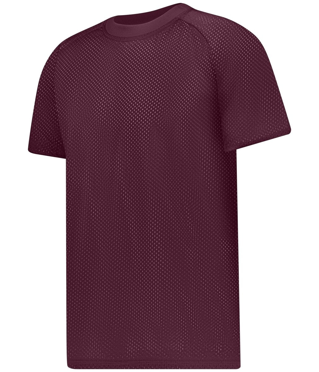 Augusta Sportswear Youth Extreme Mesh Reversible Flag Football Jersey 56REVY LIGHT MAROON/WHITE (BA) S