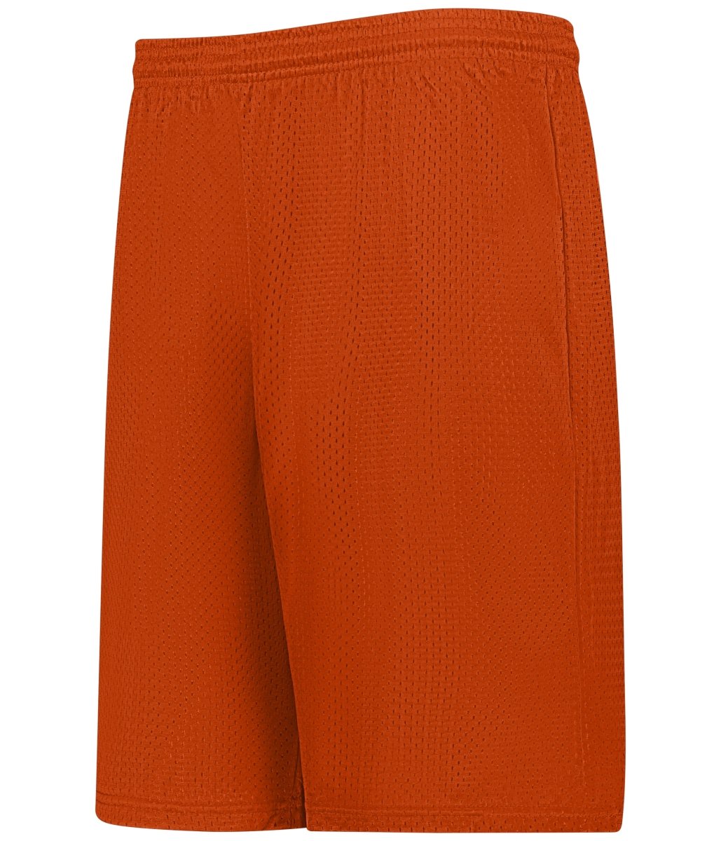Augusta Sportswear YOUTH MESH TECH BASKETBALL SHORTS 566PY BURNT ORANGE (BA) S