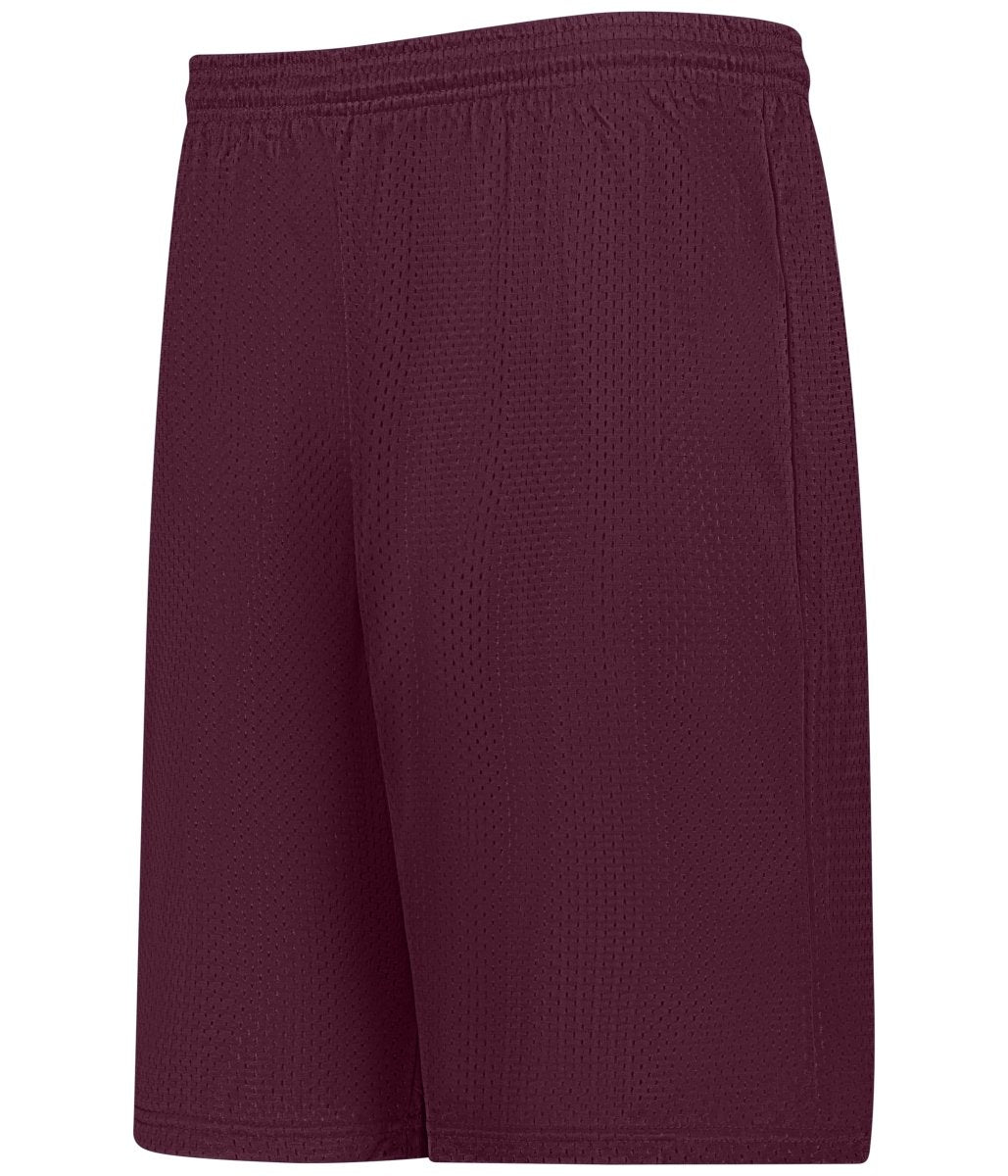 Augusta Sportswear YOUTH MESH TECH BASKETBALL SHORTS 566PY LIGHT MAROON (BA) S