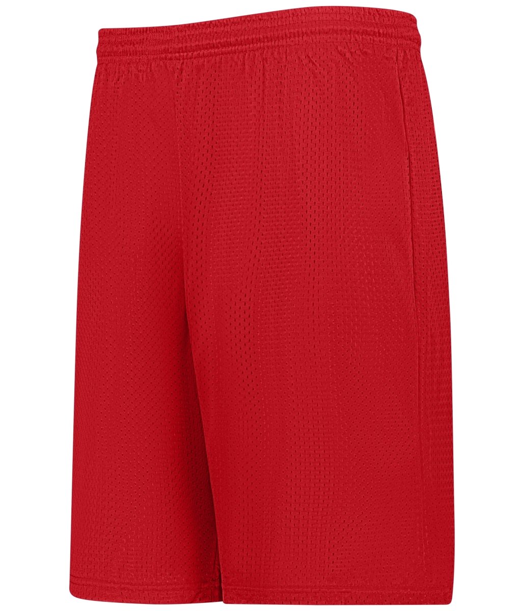 Augusta Sportswear YOUTH MESH TECH BASKETBALL SHORTS 566PY RED (BA) S