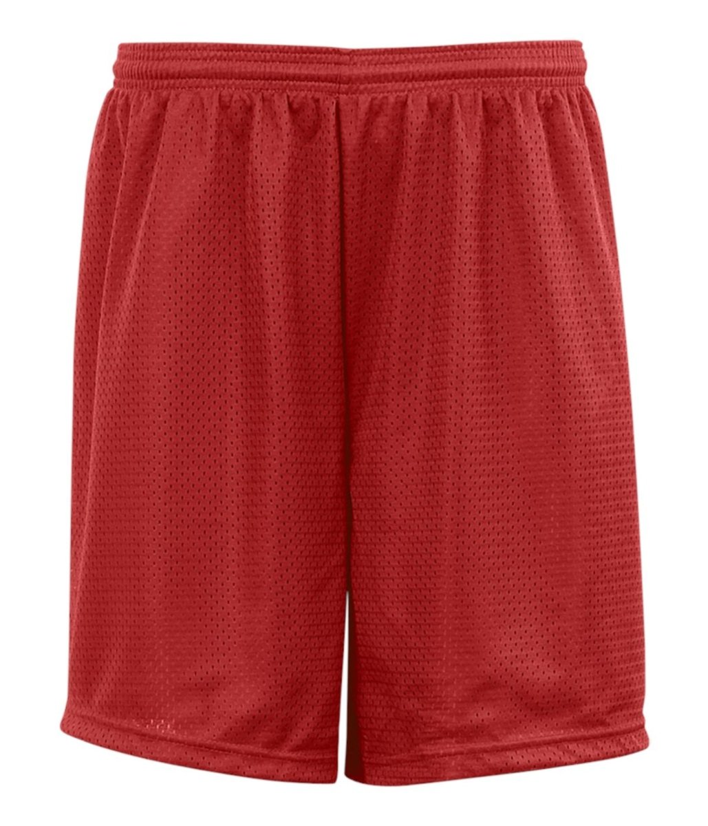 Augusta Sportswear YOUTH MESH/TRICOT SHORTS 220700 RED (BA) S