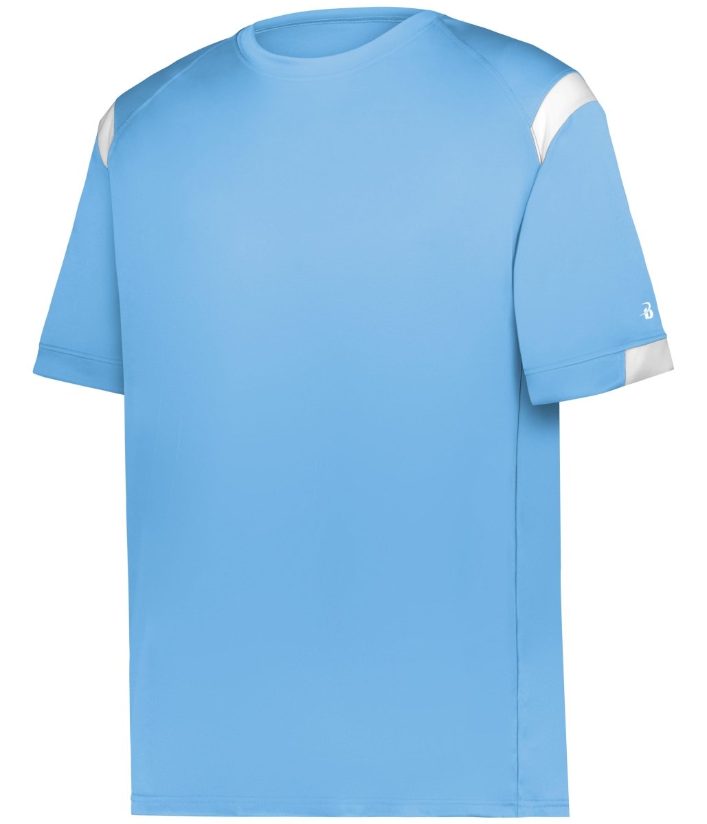 Augusta Sportswear YOUTH ON THE RISE TEE 225100Y COLUMBIA BLUE/WHITE (BA) XXS