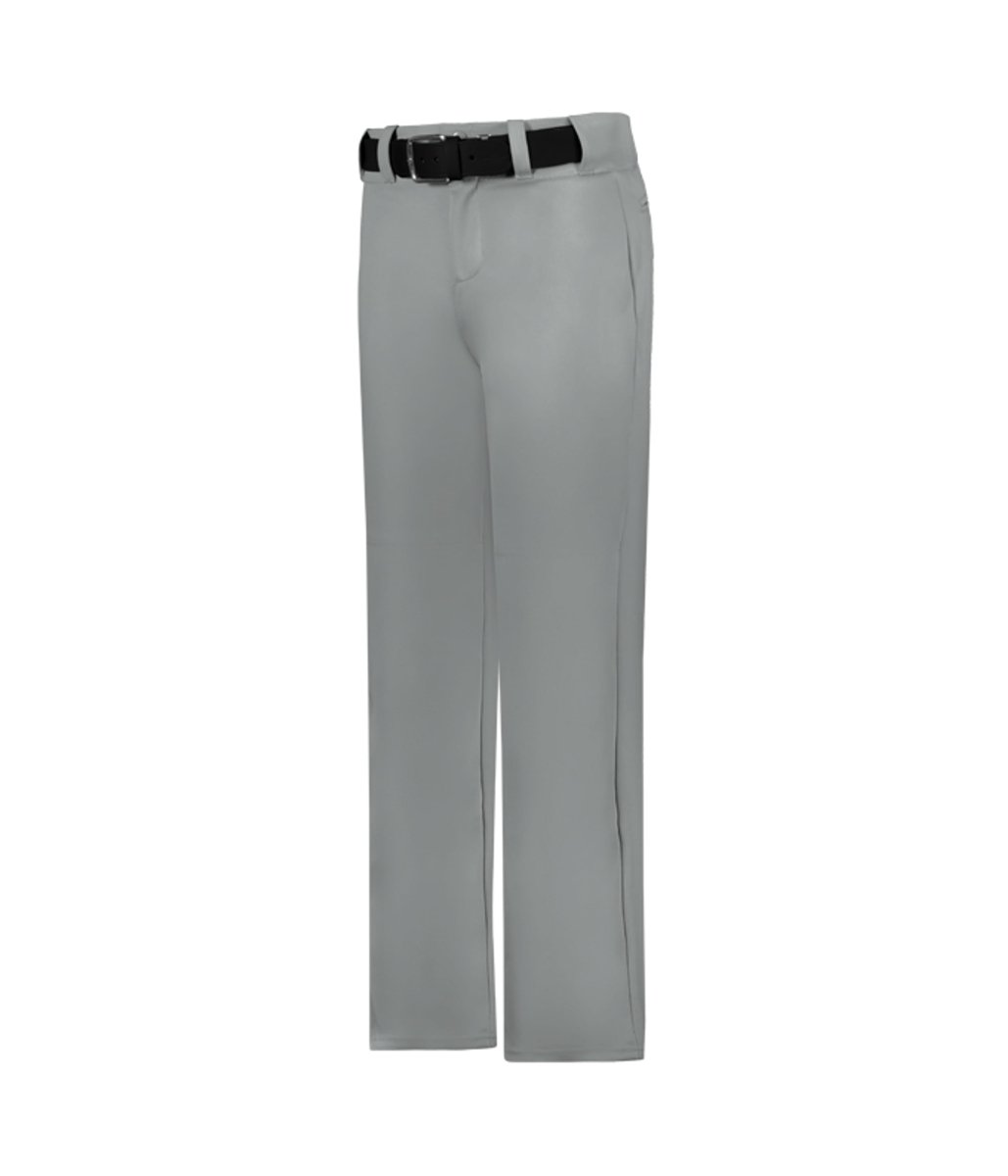 Augusta Sportswear YOUTH OPEN BOTTOM BASEBALL PANT 605WLPY GREY (BA) XXS