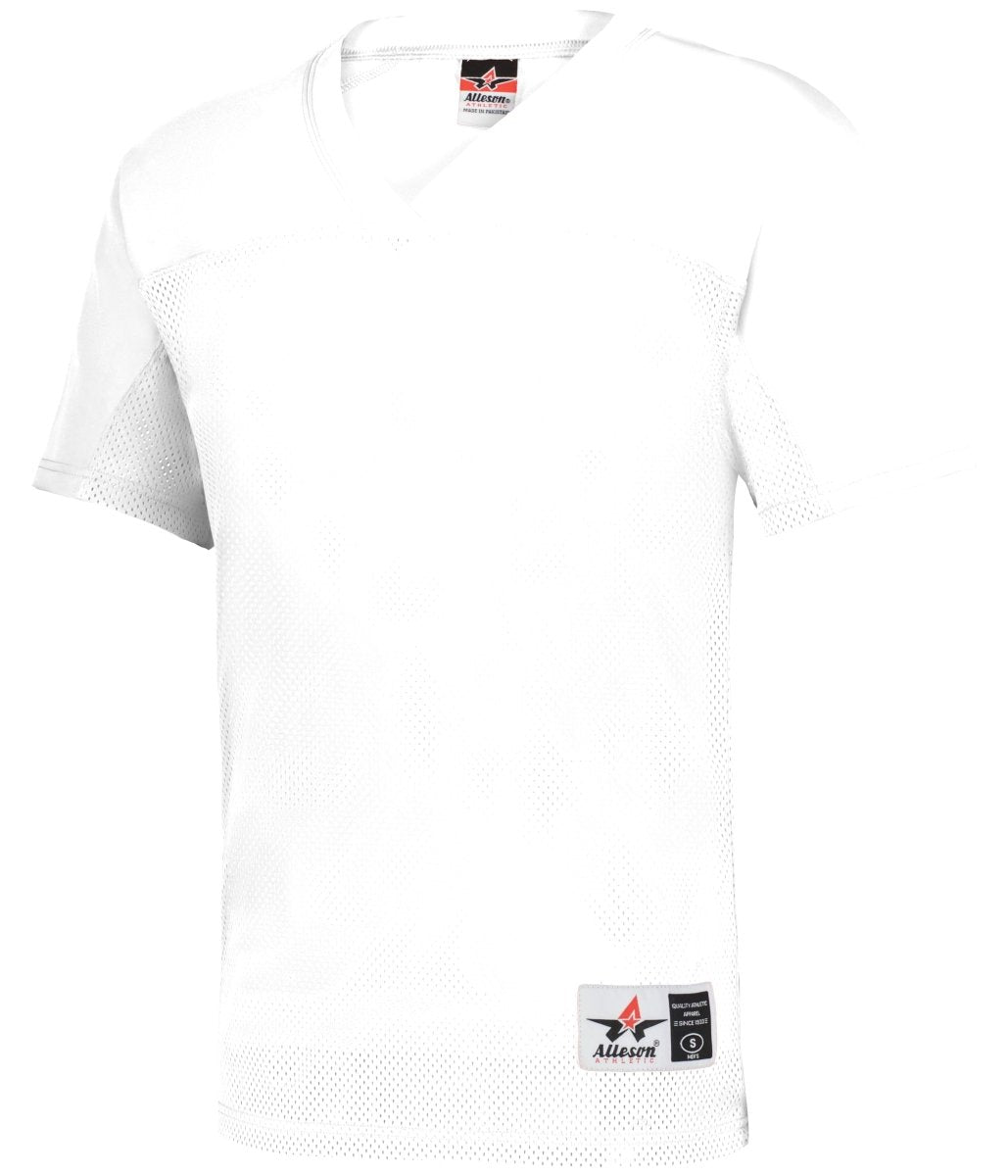 Augusta Sportswear YOUTH RUSHER FLAG FOOTBALL JERSEY - Augusta Sportswear A72704 WHITE S
