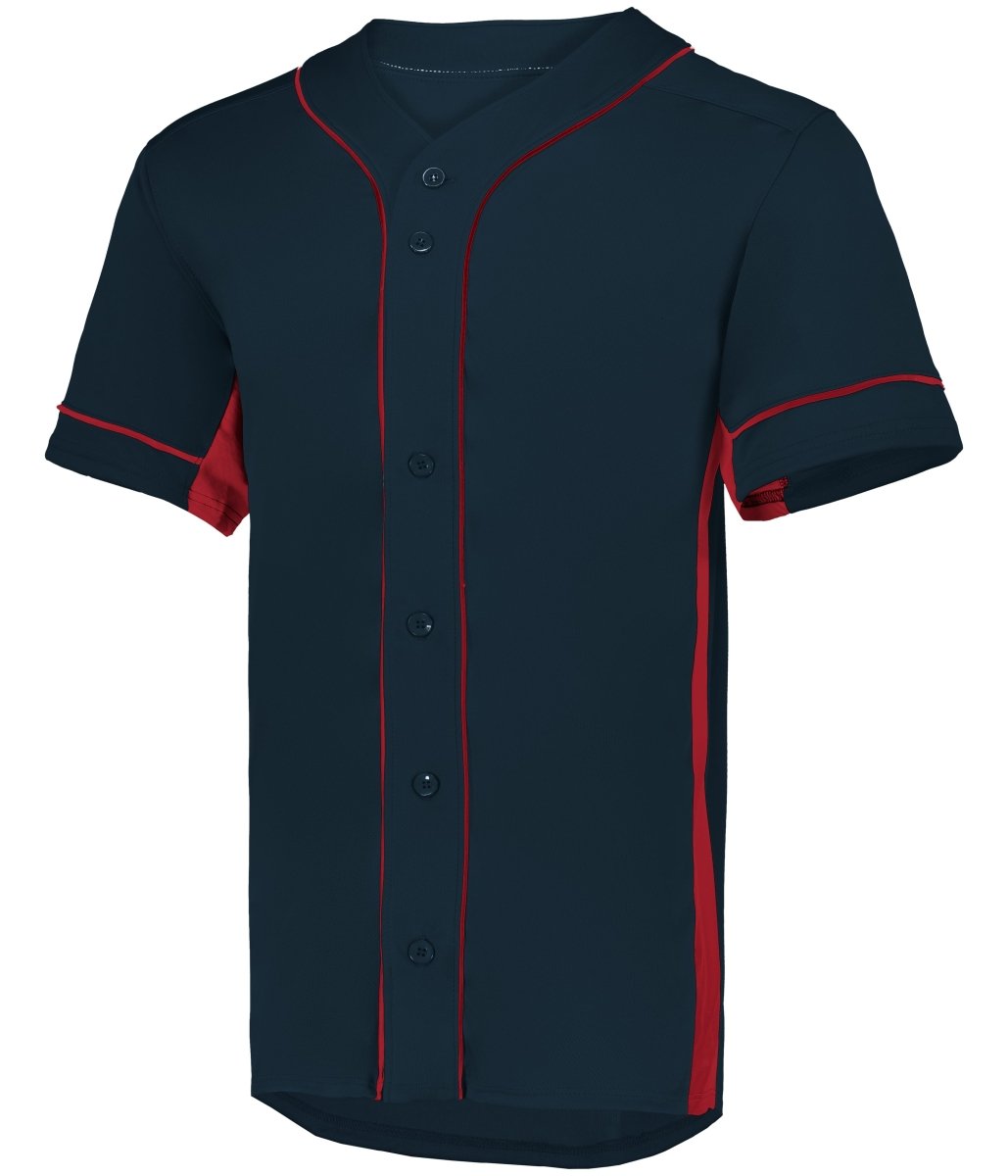 Augusta Sportswear Youth Slugger Jersey 1661 NAVY/RED S