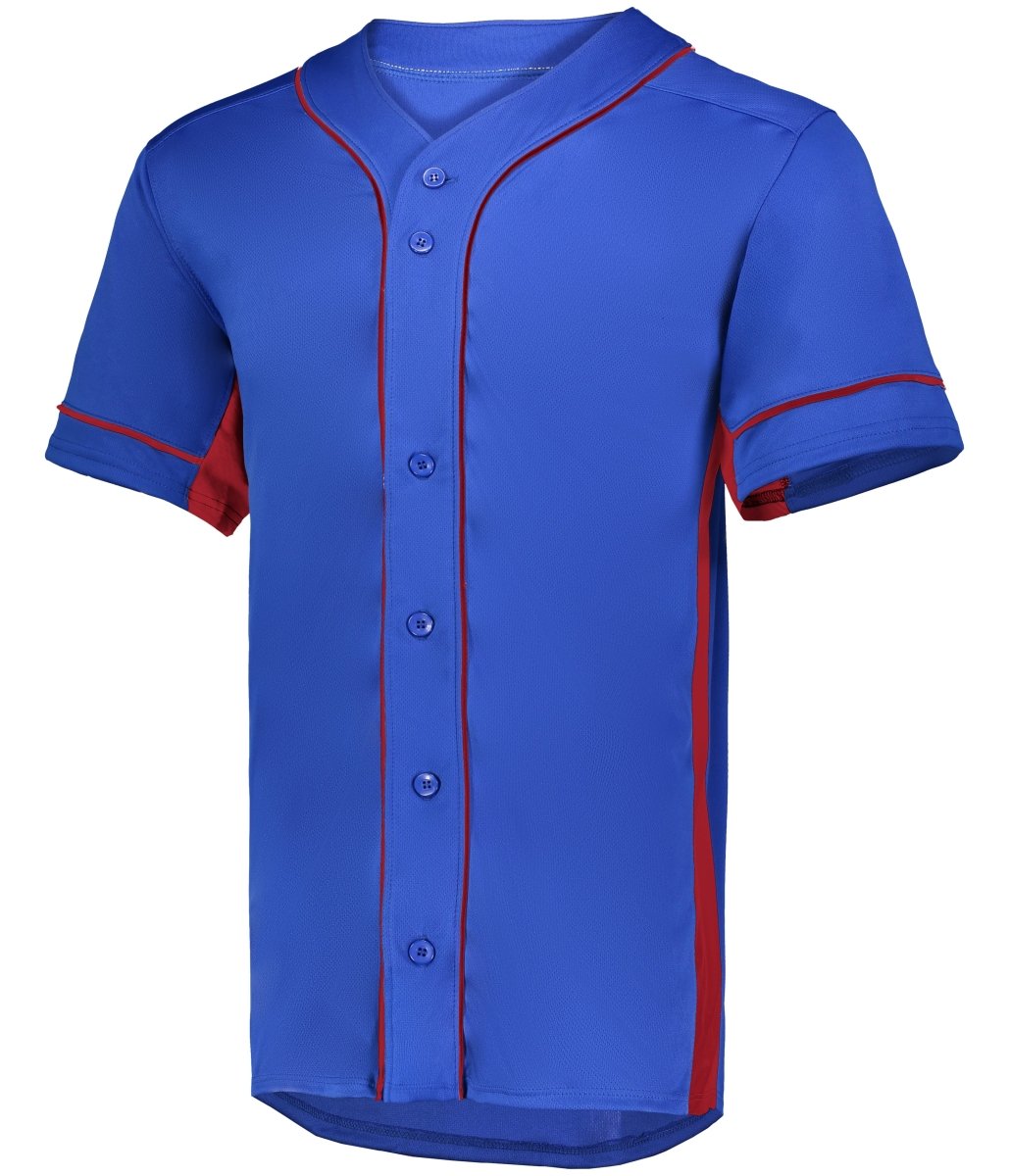 Augusta Sportswear Youth Slugger Jersey 1661 ROYAL/RED S