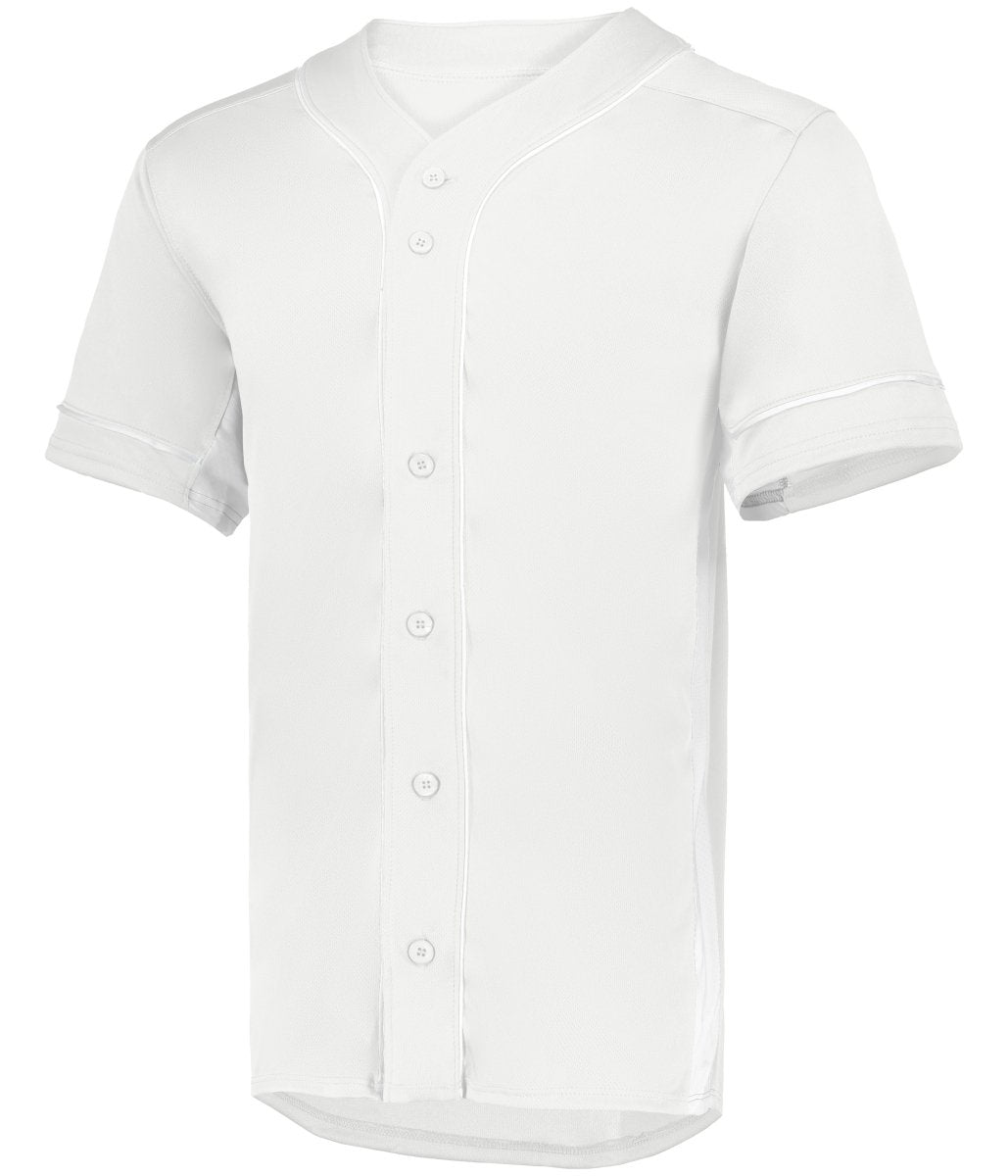 Augusta Sportswear Youth Slugger Jersey 1661 WHITE/WHITE S