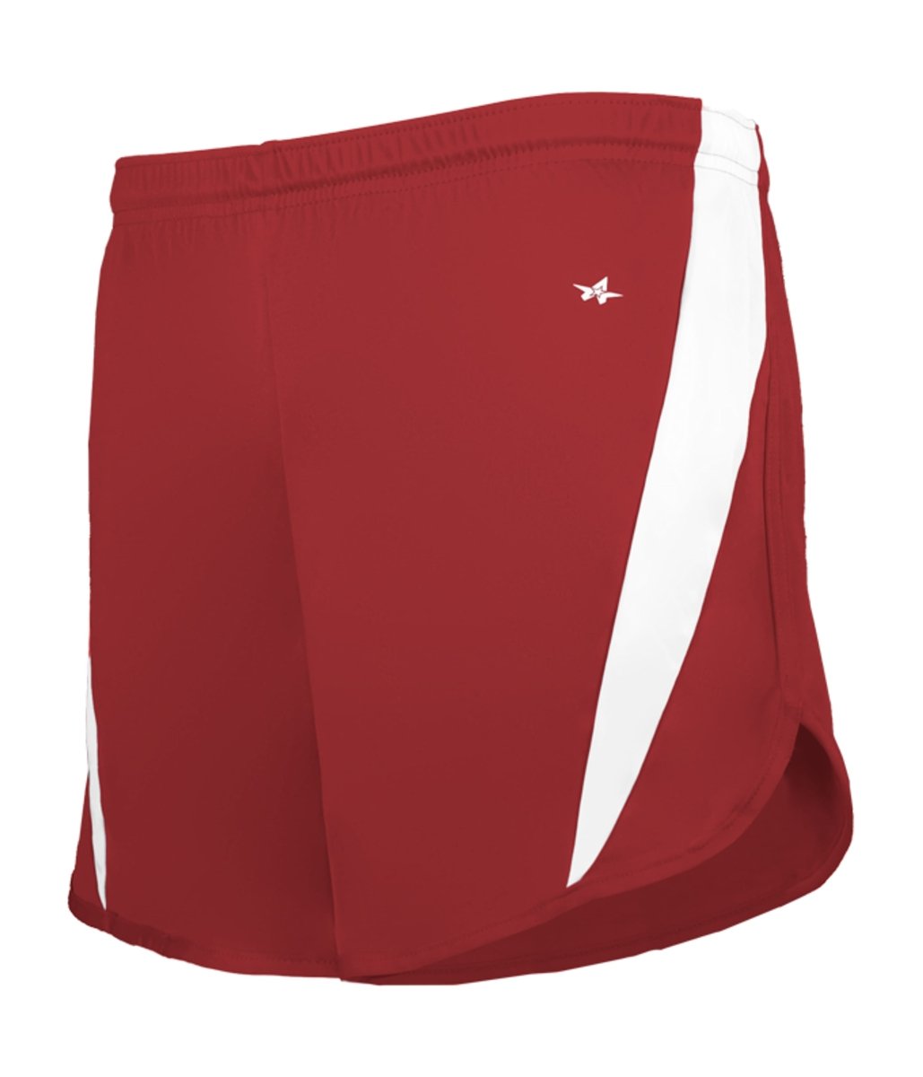 Augusta Sportswear YOUTH STRIDE SHORT 227300 RED/WHITE (BA) S
