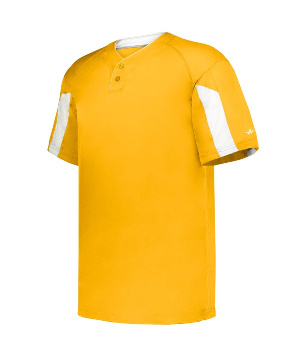 Augusta Sportswear YOUTH STRIKER BASEBALL JERSEY 297600 GOLD/WHITE (BA) S