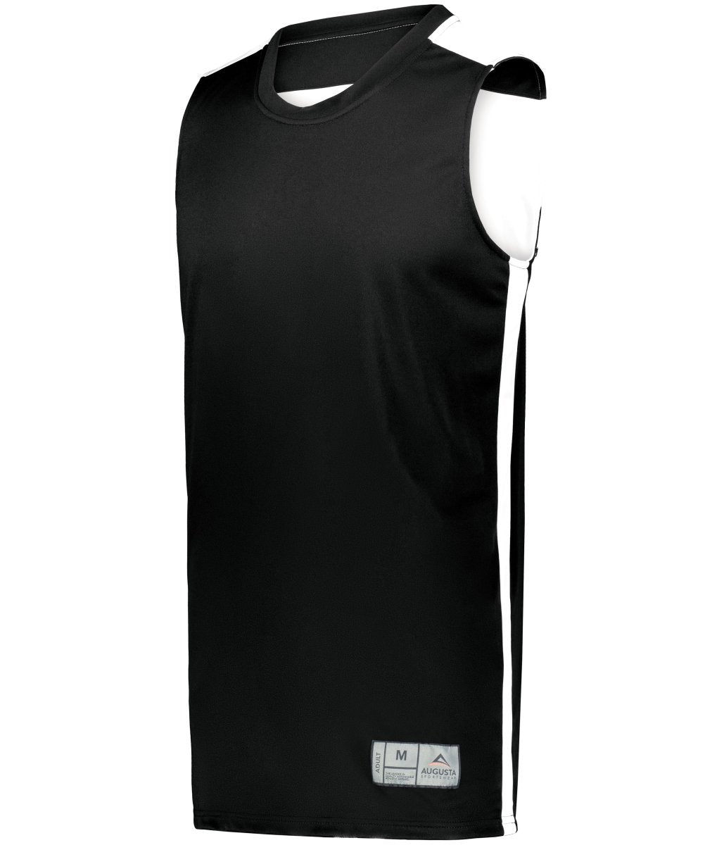 Augusta Sportswear Youth Swish Reversible Basketball Jersey 6928 BLACK/WHITE S