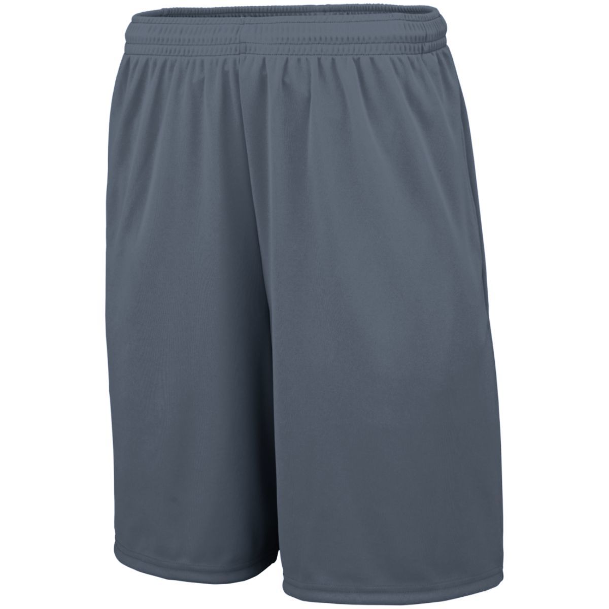 Augusta Sportswear Youth Training Shorts With Pockets 1429 GRAPHITE S