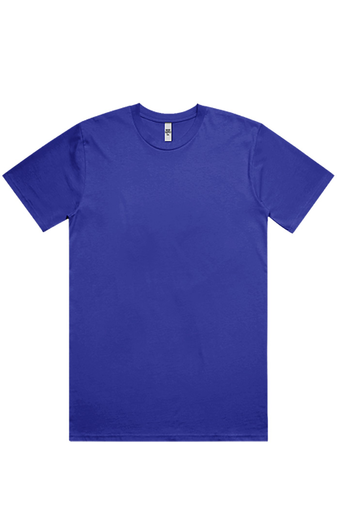 Royal Apparel B1001 Basic Supply Co. Unisex Short Sleeve 4.4 Jersey Tee - Royal