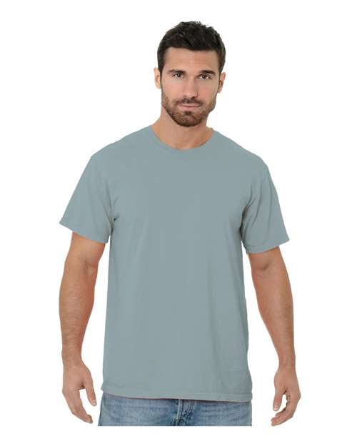 Bayside Men's Garment Dyed Crew T-Shirt - Bayside 9515 Bay S Short Sleeve T-Shirts