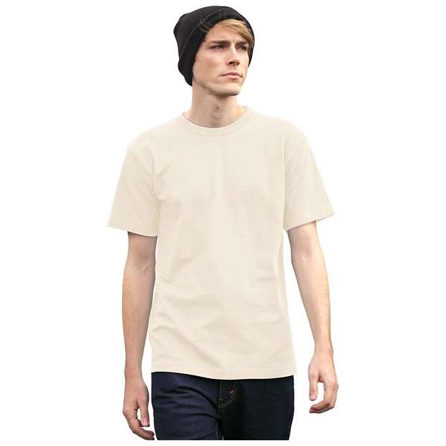 Bayside Unisex Ultimate Heavyweight T-Shirt - Bayside 9580 Cream S Short Sleeve T-Shirts