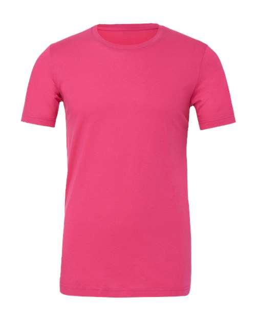 BELLA + CANVAS Jersey Tee - BELLA + CANVAS 3001 Berry XS Short Sleeve T-Shirts