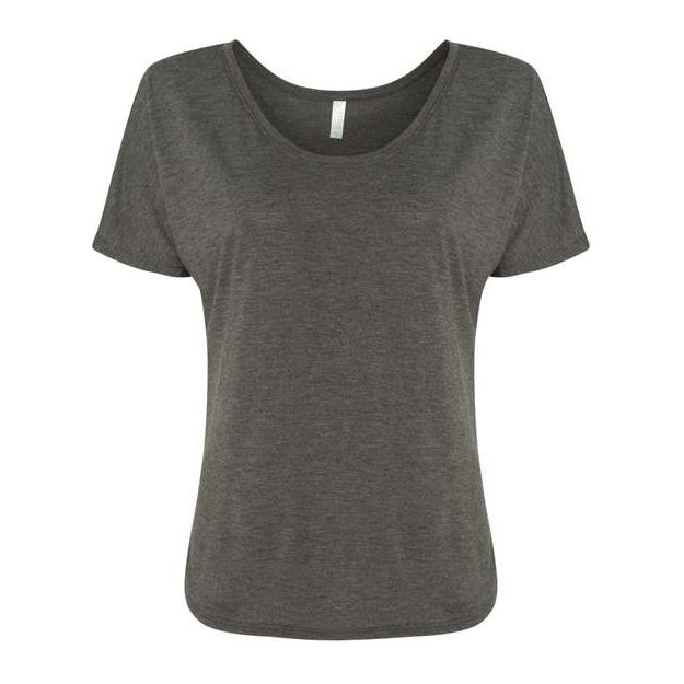 BELLA + CANVAS Women’s Slouchy Tee - BELLA + CANVAS 8816 Black S Short Sleeve T-Shirts