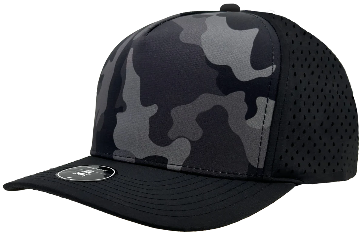 Zapped Headwear Blackhawk 5-Panel Snapback Hat | Wholesale Performance Caps