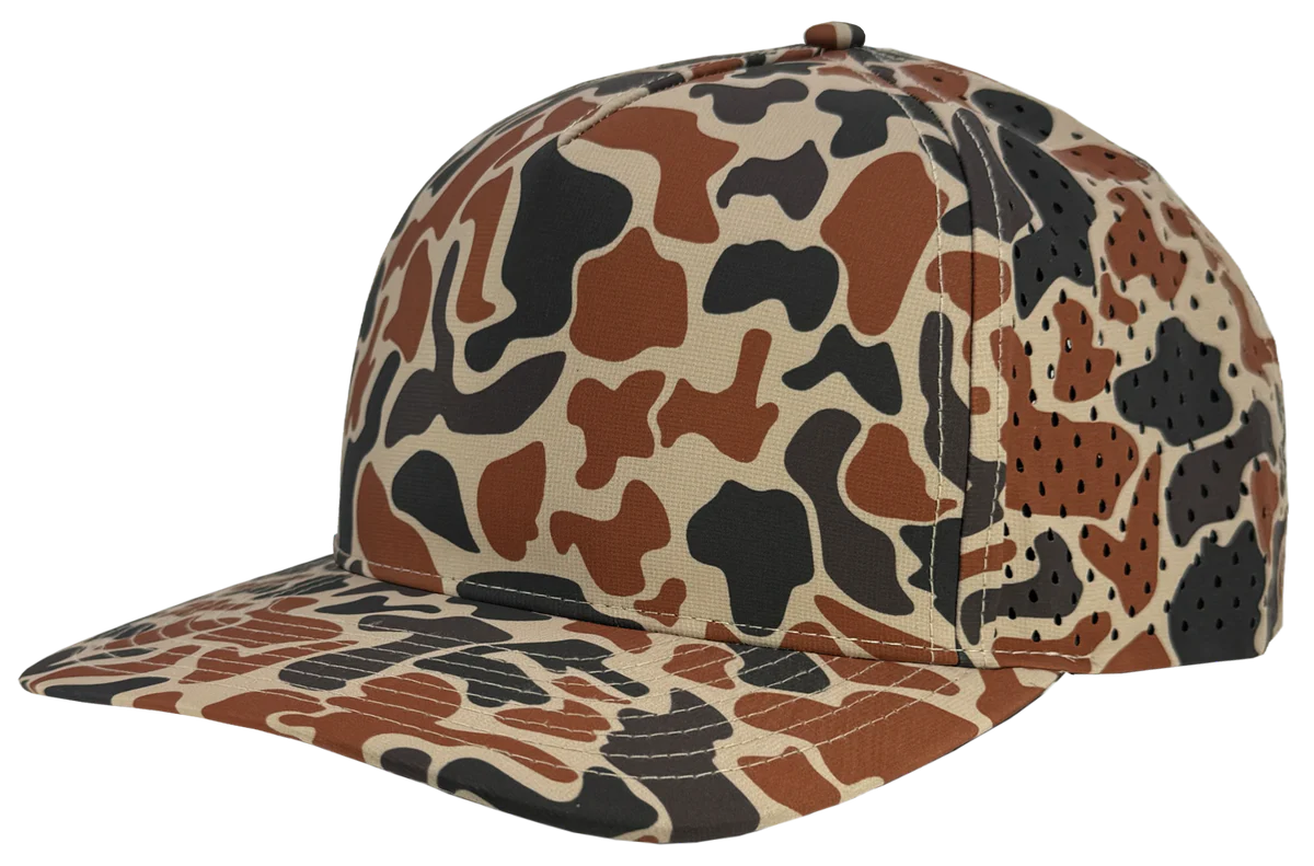Zapped Headwear BLACKHAWK 5-Panel Snapback Hat | Wholesale Performance Caps