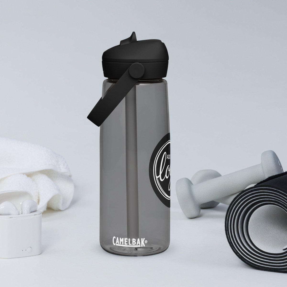 CamelBak Thrive Water Bottle - Create Your Own Custom Water Bottle Charcoal Drinkware & Hydration