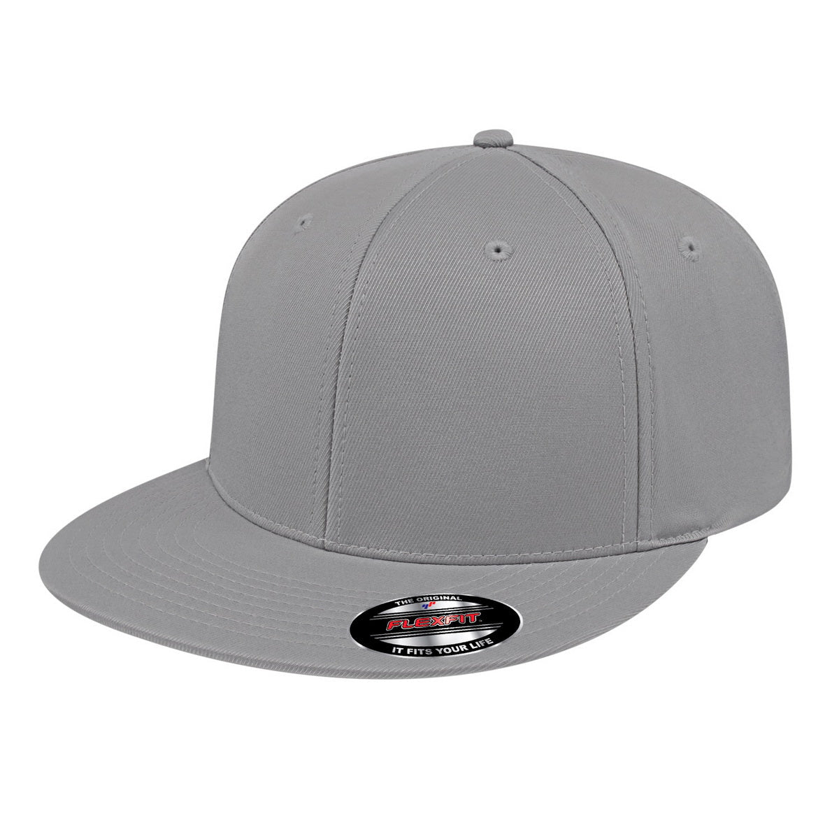 Cap America Flexfit® Full Fabric Performance Cap i8530 Silver XXL Caps