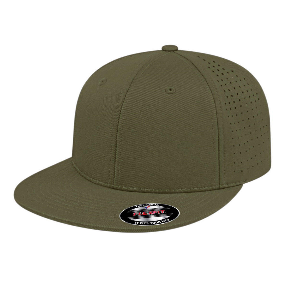 Cap America Flexfit® Perforated Performance Cap i8503 Loden XS Caps