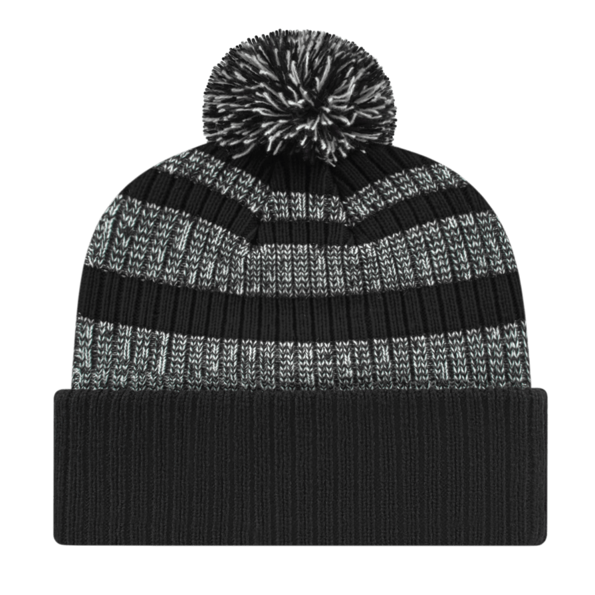 Cap America Heavy Ribbed Knit Cap with Cuff iK57 Red/White/Black Standard