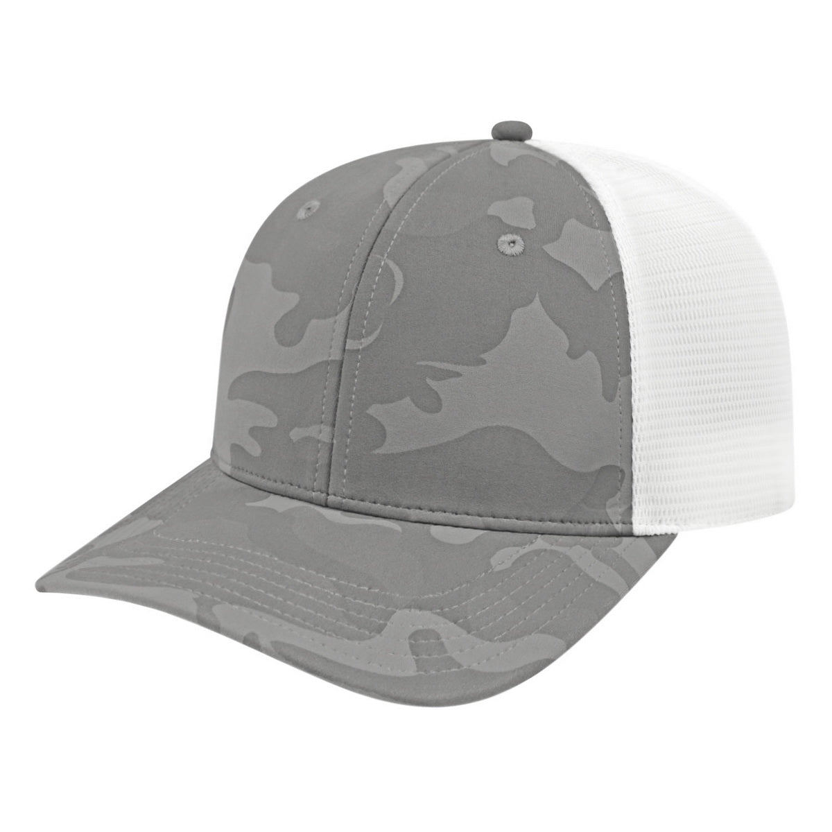 Cap America Horizon Camo Trucker Cap i2024 Gray/White Standard