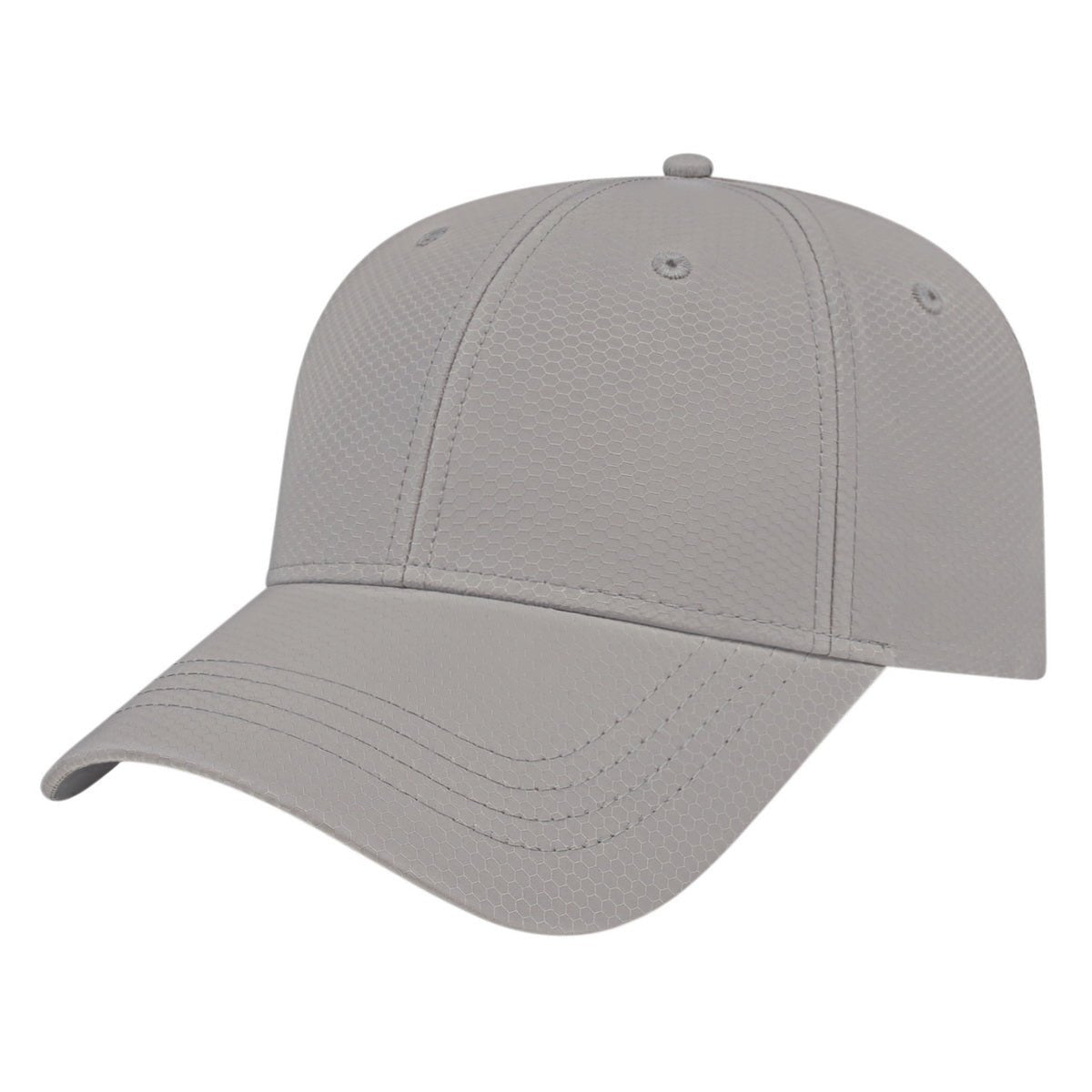Cap America Lightweight Polyester Performance Cap i7035 Gray Standard