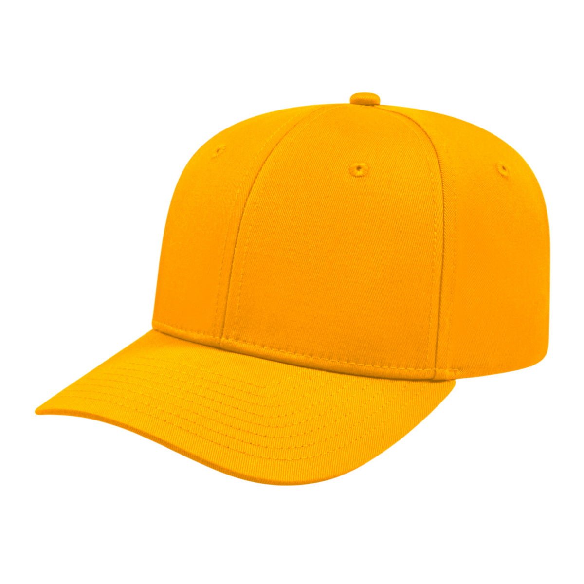 Cap America Original Poly/Cotton Snapback Cap i8505 Athletic Gold XS Caps
